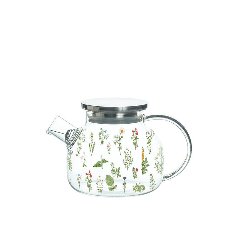 Household Large Capacity Heat-resistant Glass Pot Set