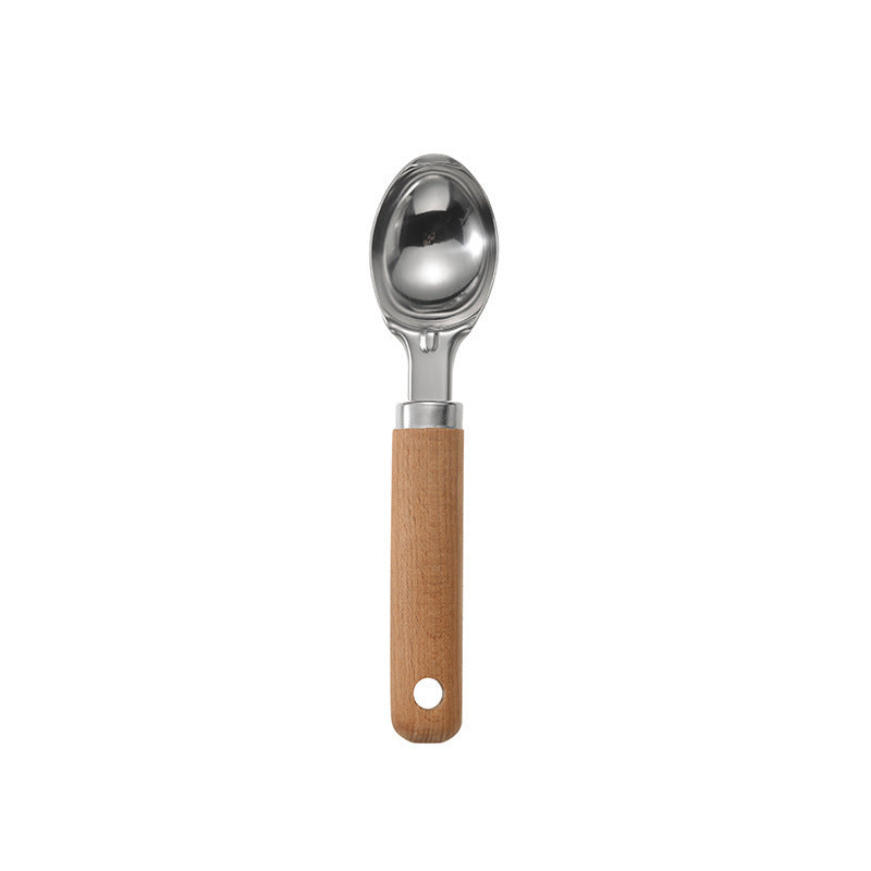 Download main imagesDownload variant imagesDownload description imagesKitchen Tool Wooden Handle Stainless Steel Multifunctional Kitchen Accessories Set Simple Modern Style Home Baking Supplies