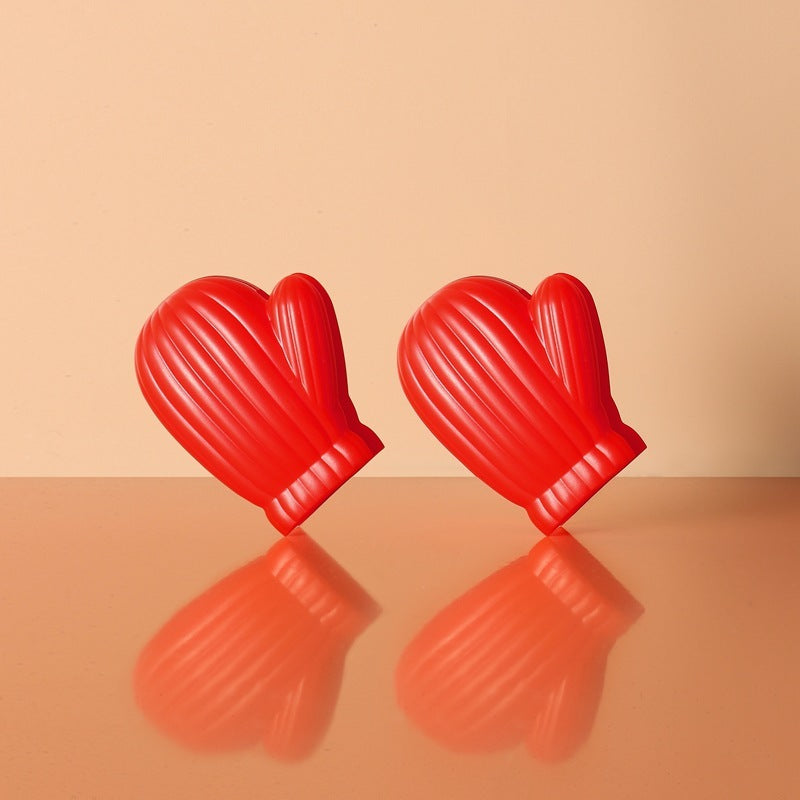 Mini Glove Shape Food Tongs Kitchen Plastic Sealing Tongs Snack Sealing Tongs Set