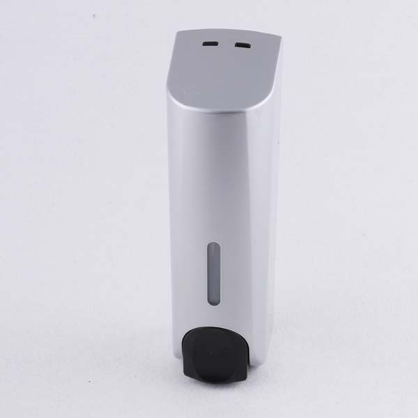 Plastic Wall Mount Soap Dispenser  Black Bathroom Shower Shampoo Liquid Dispenser Set Hotel Mall Kitchen Soap Bottle 350ml