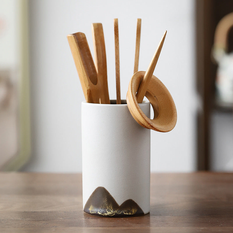 Ceramic ware tea set pot