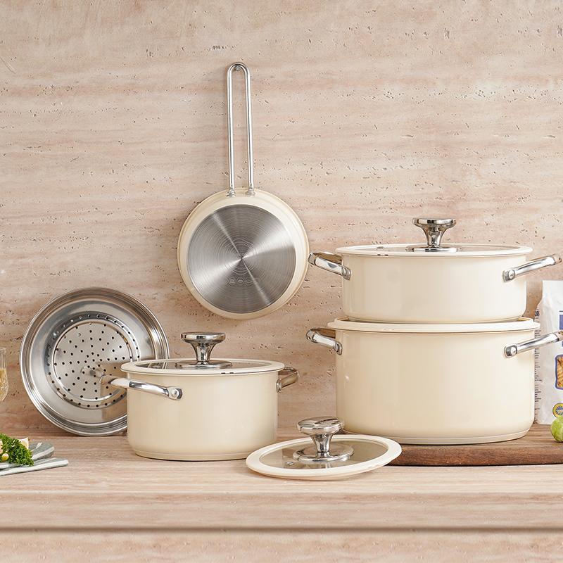 Stainless Steel Pot 4-piece Set