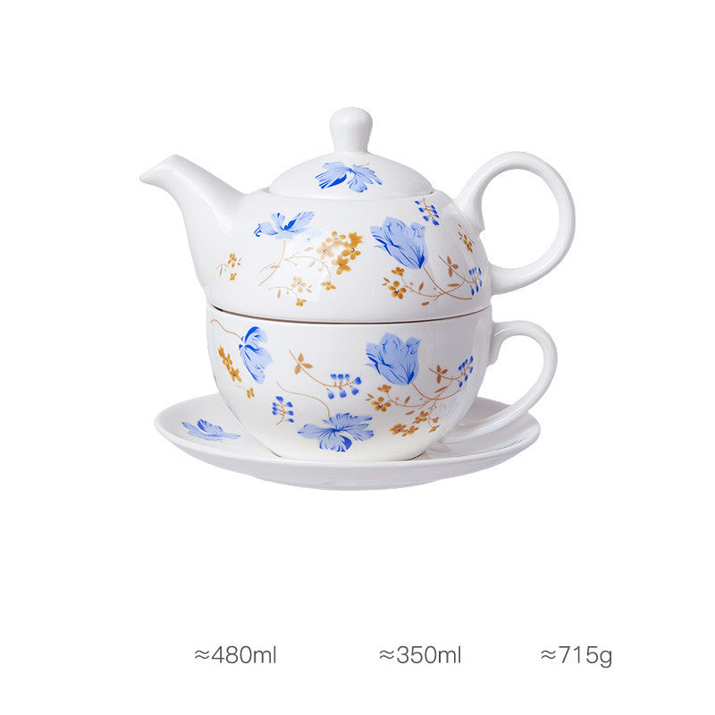 Ceramic English Coffee Cup Set Tea Set Mother And Daughter Pot