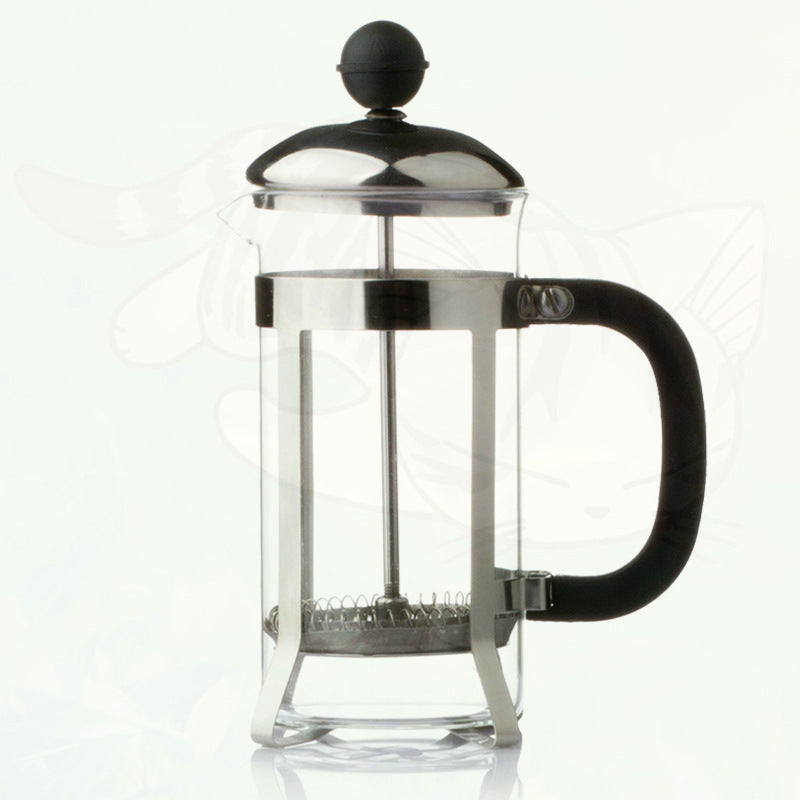 Bean grinder method press pot set