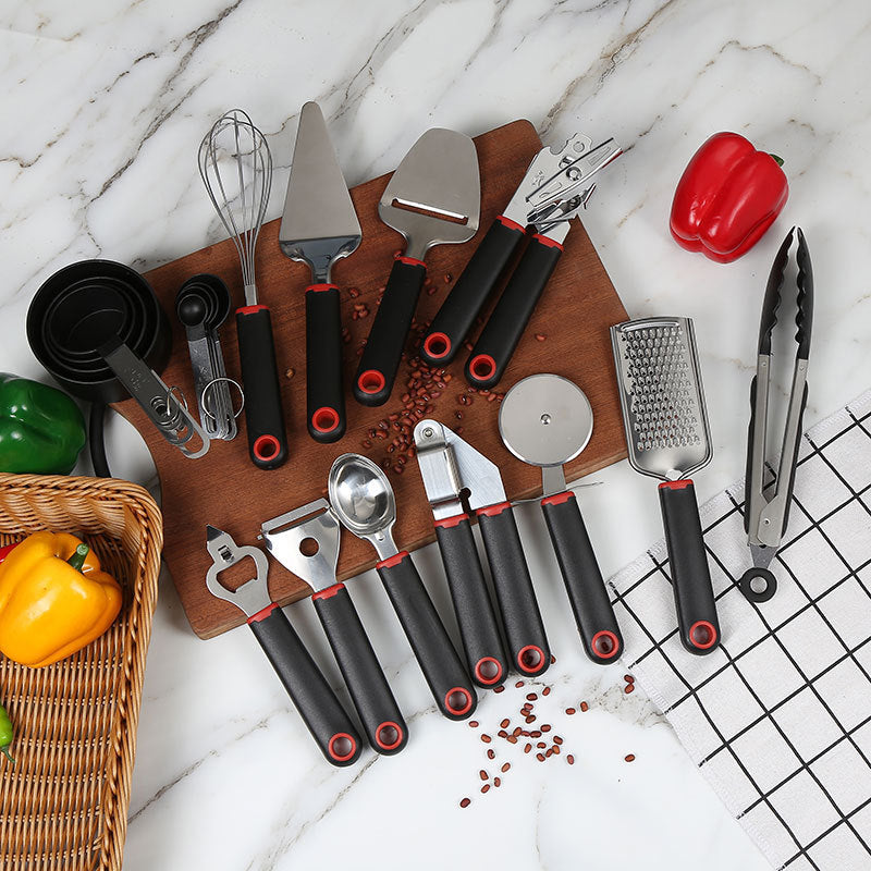 Kitchen Tool Set Can Opener Garlic Press Egg Beater