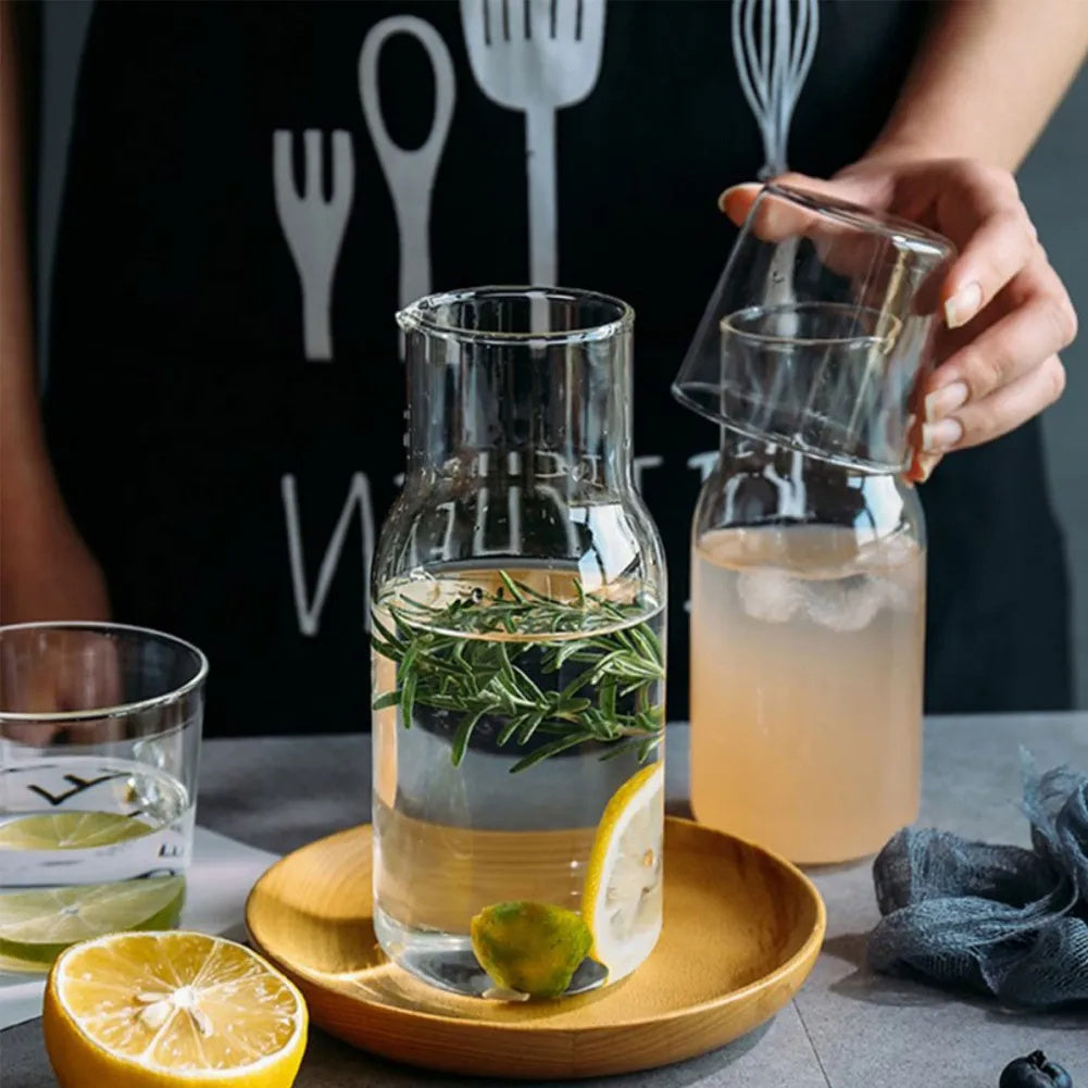 Japanese Glass One Pot One Cup Set