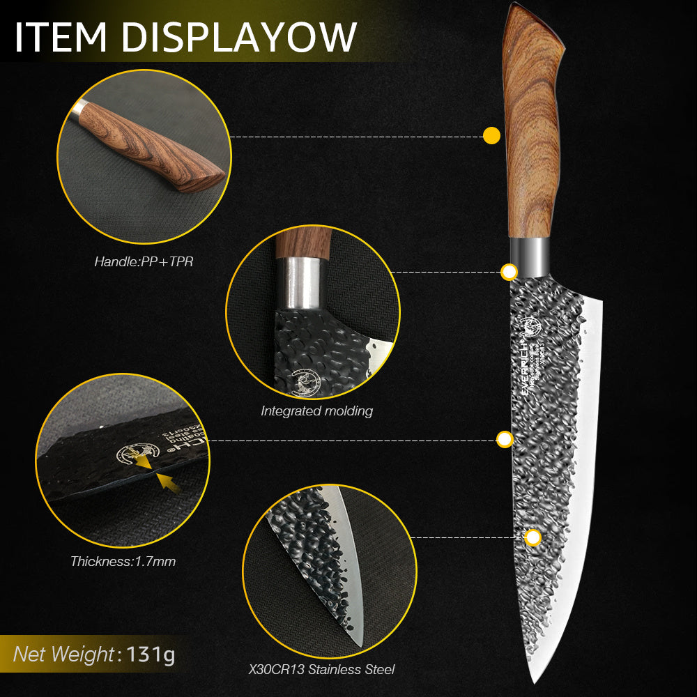 Gift Household Stainless Steel Kitchen Knife Six-piece Set