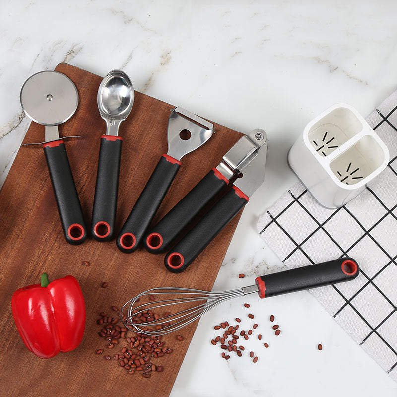Kitchen Tool Set Can Opener Garlic Press Egg Beater