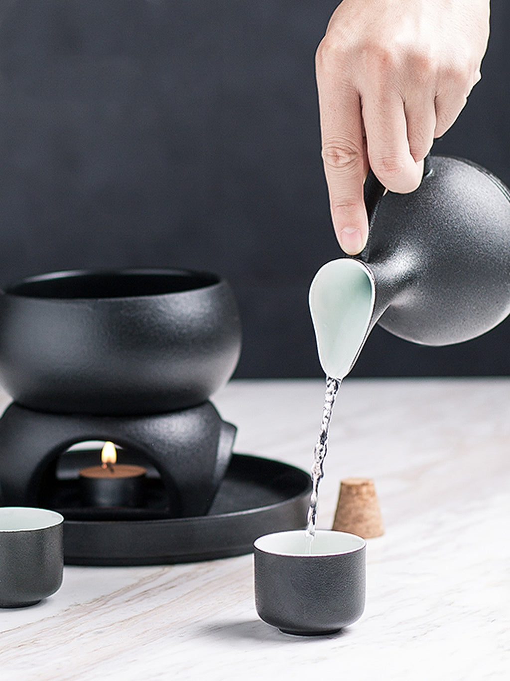 Hot Wine Pot Household  Warmer Boiling  Pot  Set