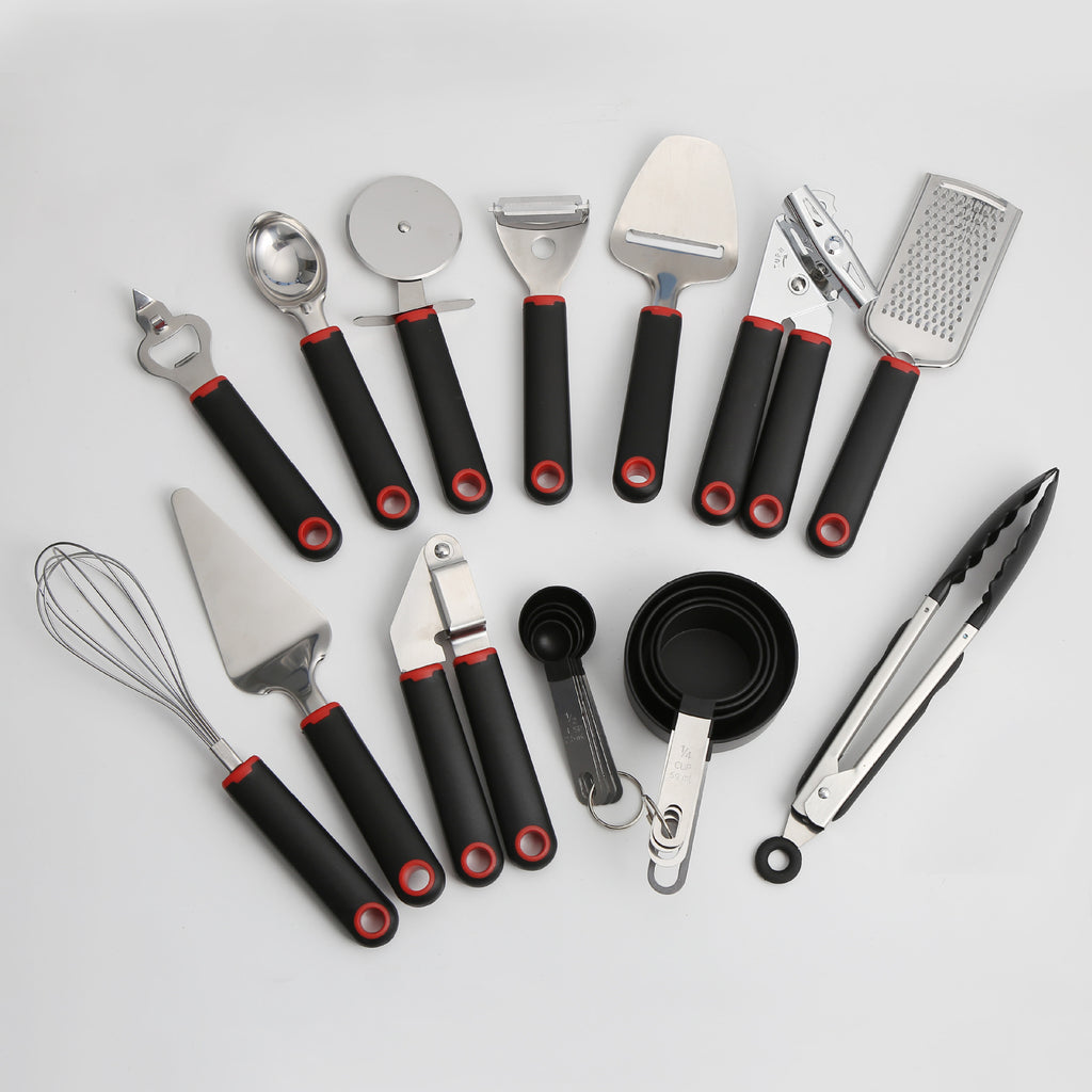 Kitchen Tool Set Can Opener Garlic Press Egg Beater