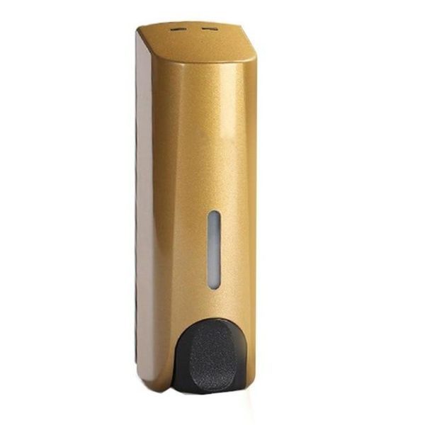 Plastic Wall Mount Soap Dispenser  Black Bathroom Shower Shampoo Liquid Dispenser Set Hotel Mall Kitchen Soap Bottle 350ml