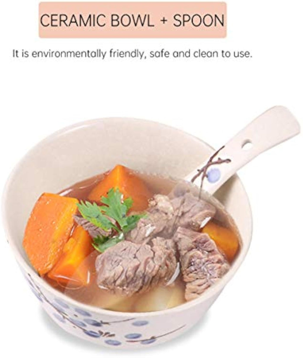 Tableware Set, Japanese Ceramic Dinnerware Set For Home, Kitchen, Person, 6 Uds.