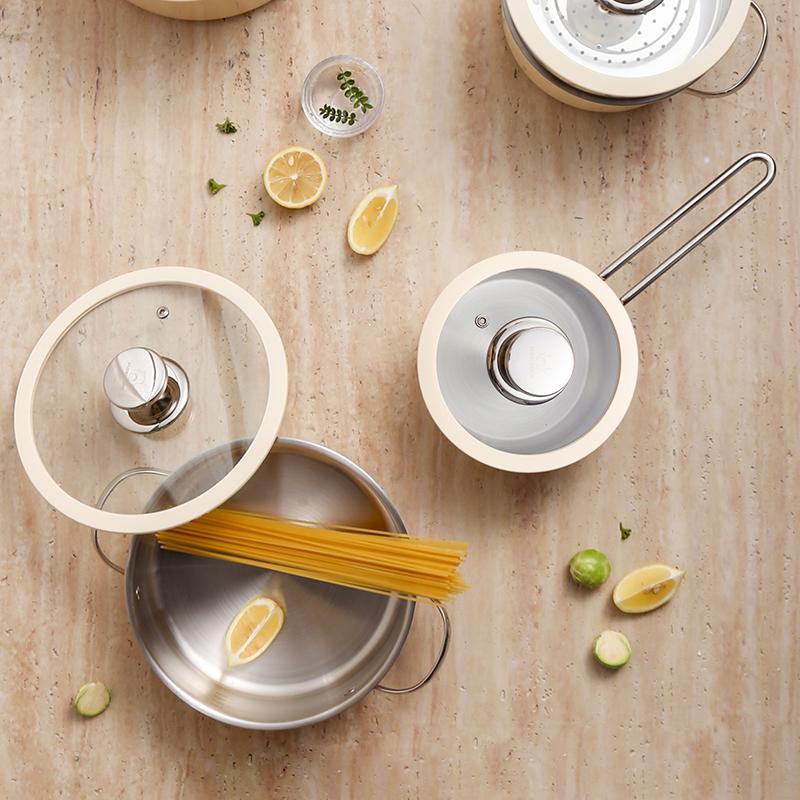 Stainless Steel Pot 4-piece Set