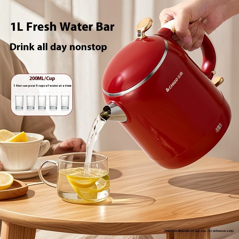 Portable Electric Kettle Heat Preservation Travel Mini
