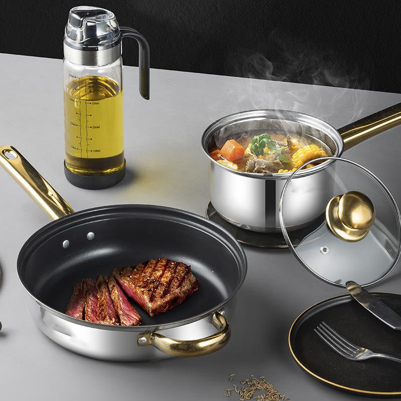 Household Fashion E-commerce Pot Set Stainless Steel